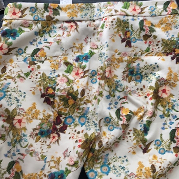 Zara floral pattern dress pants - Picture 5 of 5